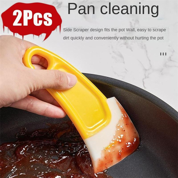 Pan Scraper - Plastic Scraper Tool Set - Dish Scraper