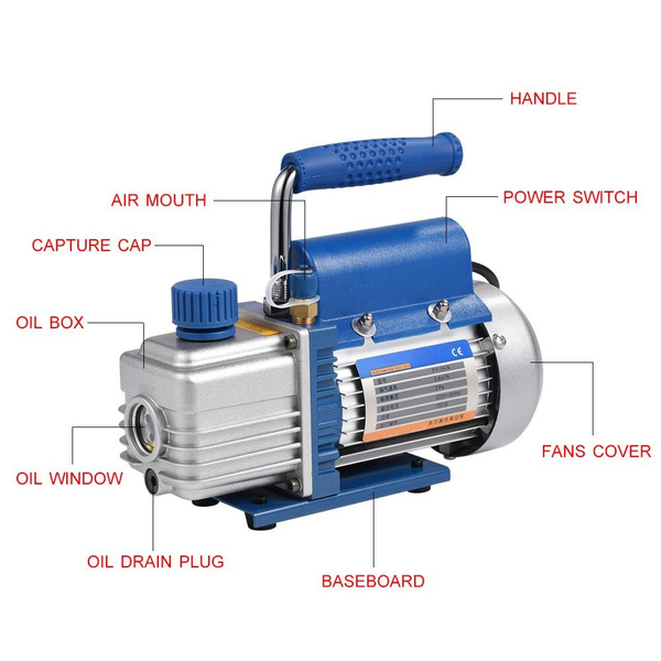 Vacuum Pump, Vacuum Suction Pump, FY1HN 150W 220V Mini Portable