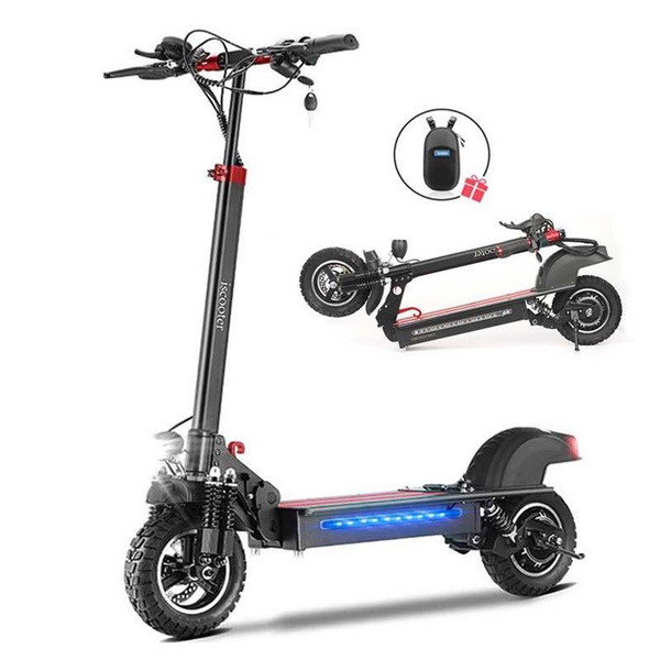 10 Tire Adult Electric Scooter 45km/h Electric Scooter Battery 48v 600W