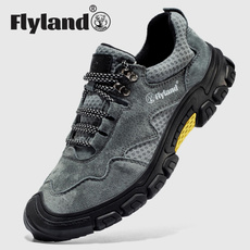 shoes men, Outdoor, Leather Boots, Hiking