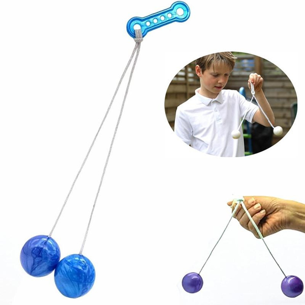 Clackers balls store on a string