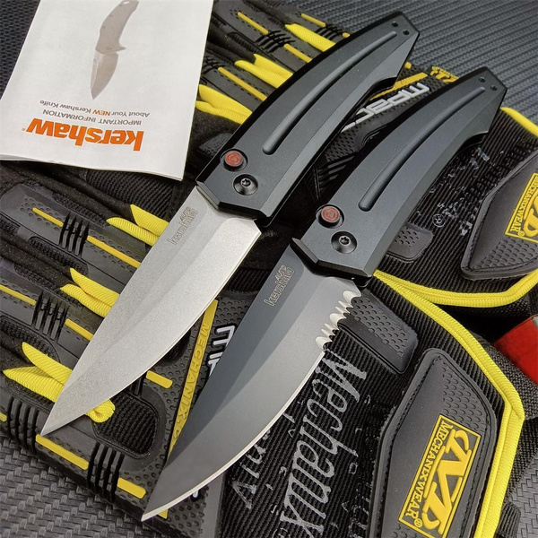 Kershaw Launch 2 (7200) AUTO Switchblade Transverse Jump Knife Spring ...