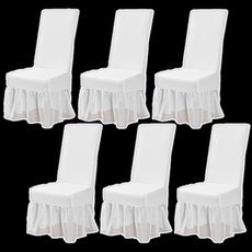 party, chaircover, Spandex, ruffled