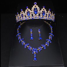 crown, Set, Jewelry, Bride