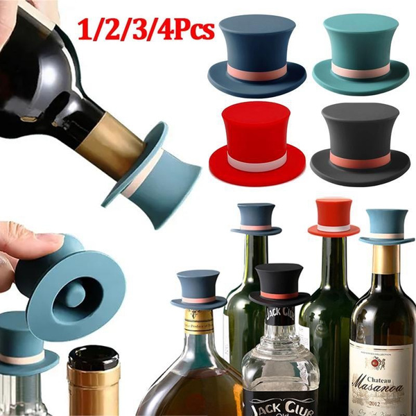 Silicone Wine Corks Champagne Beer Freshkeeping Sealing Soft Silicone
