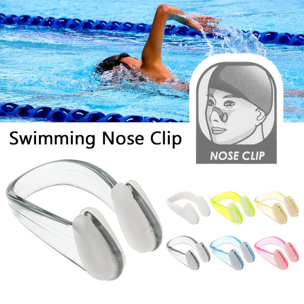 4Pcs Swimming Nose Clip Earplug Earplugs Suit Swim Earplugs Small Size