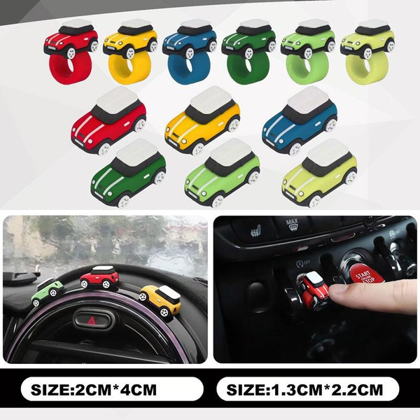 Car Styling Rubber Sticker Centre Console Car Interior Decal For MINI ...