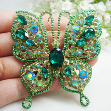 butterfly, Elegant, Green, Jewelry