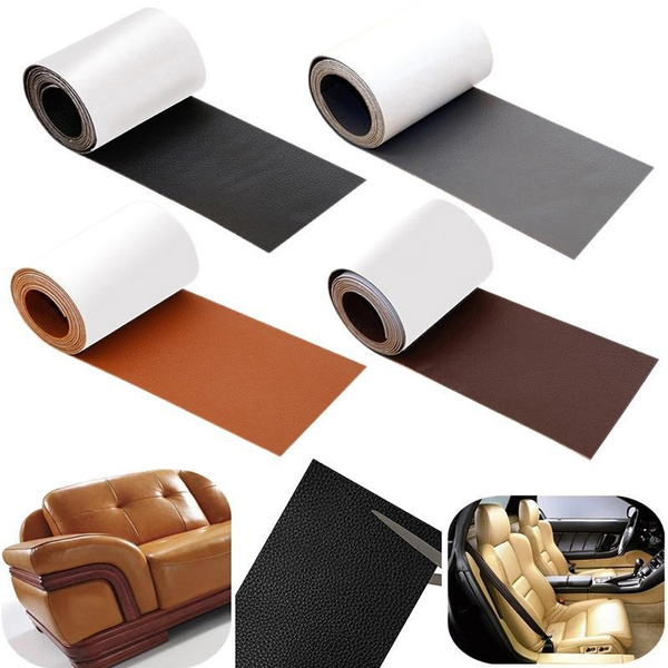 1pc Leather Tape Self Adhesive Repair Patch Faux PU Leather Fabric
