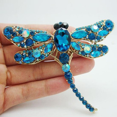 Blues, dragon fly, Jewelry, Pins