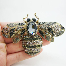 Goth, Jewelry, Pins, Rhinestone