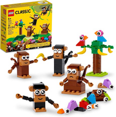 Toy, monkey, legoclassic, Lego