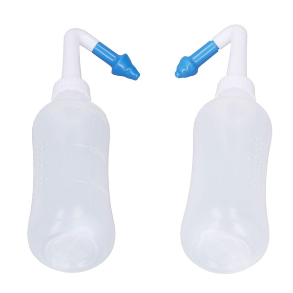 Nasal Rinse Bottle, Soothing Stream Portable Nose Wash Bottle for Home