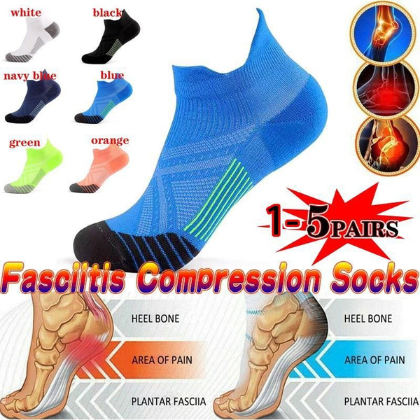 15 Pairs Plantar Fasciitis Socks with Arch Support for Men & Women