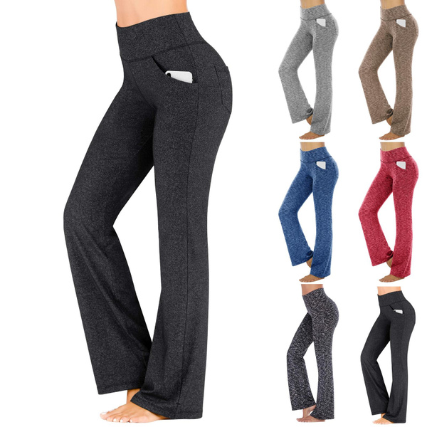 Bootcut Yoga Pants for Women Plus Size High Waisted Yoga Pants