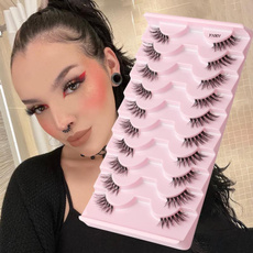 Eyelashes, wispy, False, Beauty