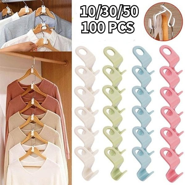 New Multi-function Clothes Hanger Connector Hook Standard Hangers Extender  Clips Cascading Connection Hooks Outfit Hangers Heavy Duty Space Saving  Organizer for Clothes Closet