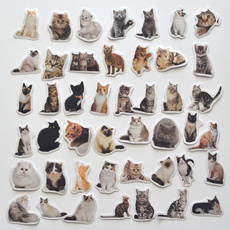cute, labelsticker, Stickers, Cats