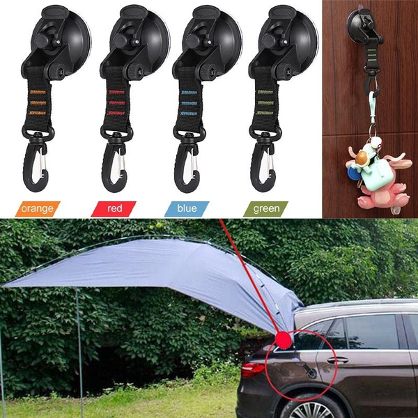 Camper Accessories Suction Cup Anchor Securing Hook Tie Down Camping ...