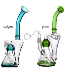 recyclerrig, glasswaterpipe, glassrig, glassoilburnerpipe