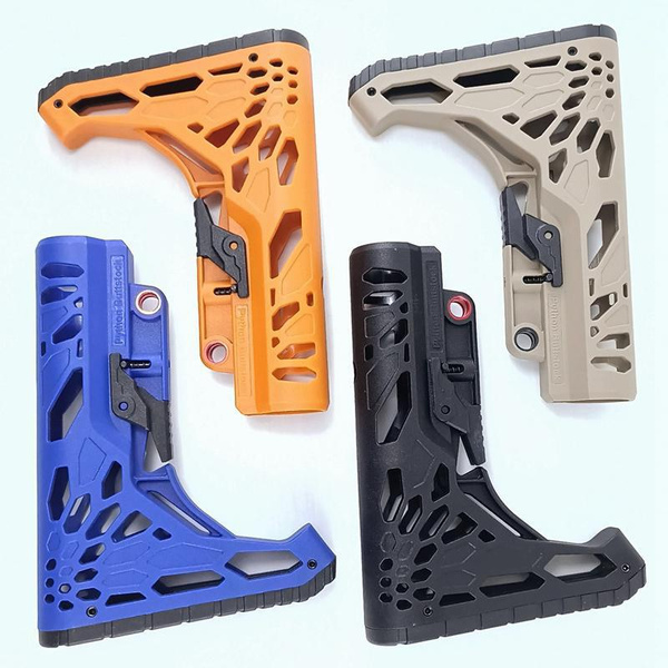 AR 15 Buttstock Adjustable Rife Mil Refitting Parts Gun Stock Tactical ...