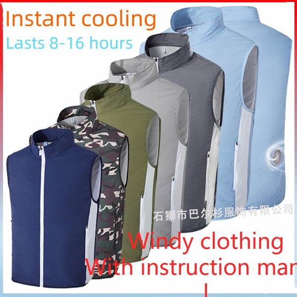 Summer cooling artifact! Summer cooling airconditioning clothing vest for men and women work