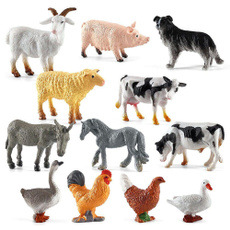 poultry, Playsets, Toy, cow