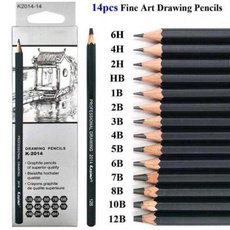 pencil, sketch, Set, art