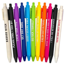 ballpoint pen, Funny, blackpen, colorfulpen
