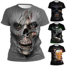 Summer, Goth, skull3dtshirt, skull