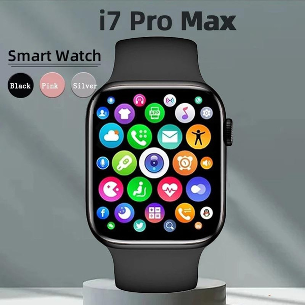 Original I7 Pro Max IWO Smartwatch Phone Call Custom Watch Face Sport  Waterproof Man Women Smart Watch Series 7 For Apple Xiaomi