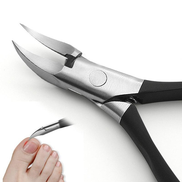 Stainless Steel Nail Clipper Pedicure Care Professional Knife Pliers