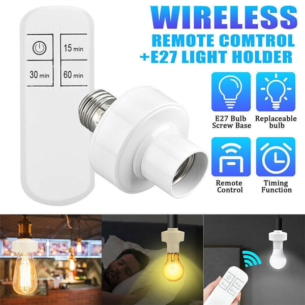 light bulb socket wireless