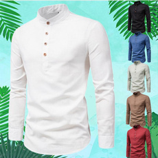 Fashion, Cotton, Shirt, long sleeved shirt