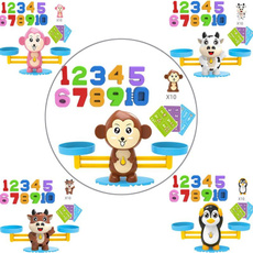 preschooltoy, Toy, monkey, mathscalestoy