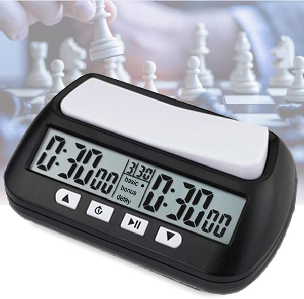 Chess Clock Digital Chess Timer Professional for Board Games with Alarm ...