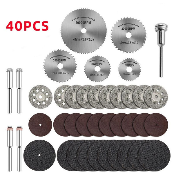 Rotary Drill Saw Blades 31/40/50/63PCS, Cutting Wood Metal Blade Wheel