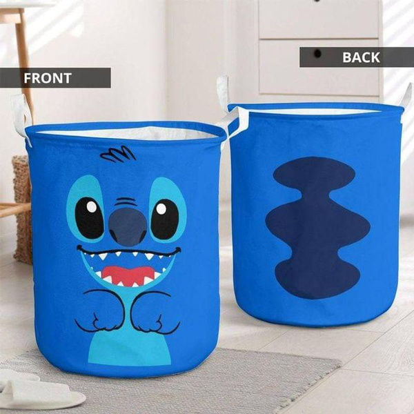 Stitch All Over Laundry Basket Lilo And Stitch Cartoon Movie Laundry ...