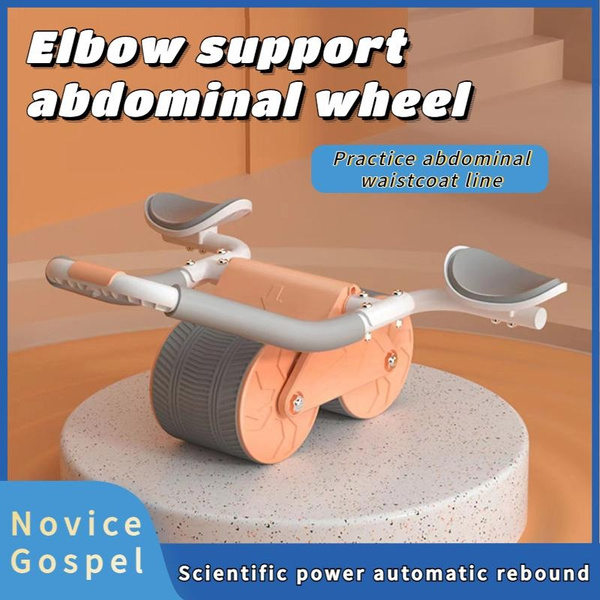 Elbow Support Automatic Rebound Abdominal Wheel Exercise Abdominal