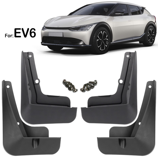 Set of 4pcs Car Mudflaps For Kia EV6 ev6 CV EV 2021 2022 2023 Mud Flaps