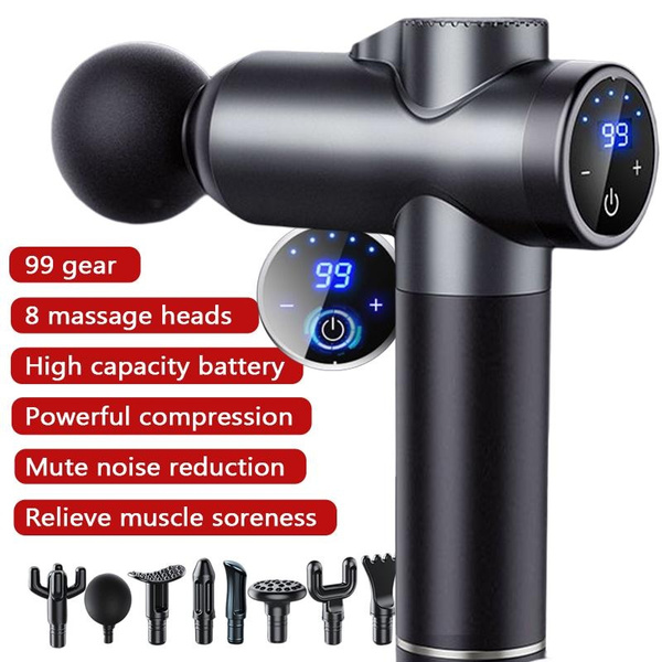 Masager 99 Speed Professional Muscle Massager for Neck and Back 8 Heads