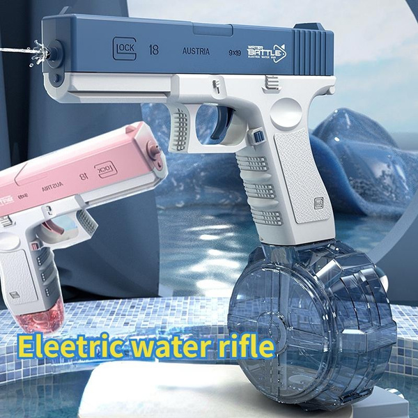 Summer electric water gun toys electric continuous simulation water