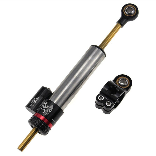 Universal Motorcycle Adjustable Steering Damper Stabilizer for Yamaha ...