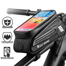 bicyclewaterproofbag, Touch Screen, frontframebag, Bicycle