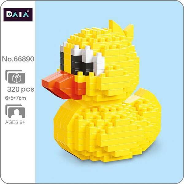 Animal Paradise World Yellow Duck Bird Pet 3D Model DIY Mini Diamond animal-paradise-world-yellow-duck-bird-pet-3d-model-diy-mini-diamond