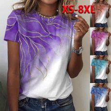Tops & Tees, Plus size top, Summer, printed shirts