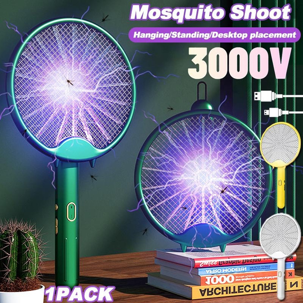 1PC Mosquito Racket Foldable Mosquito Killer Lamp Electric Shocker UV ...