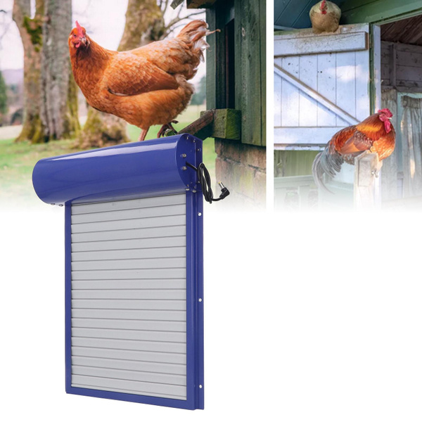 Automatic Chicken Coop Door Solar Powered Chicken Door Opener Daily