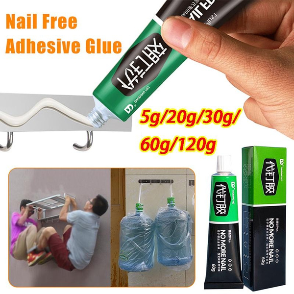 Nail Free Glue Waterproof Super Glue Heavy Duty Clear Glue No More Nail Free Glue Waterproof Super Glue Heavy Duty Clear Glue No More