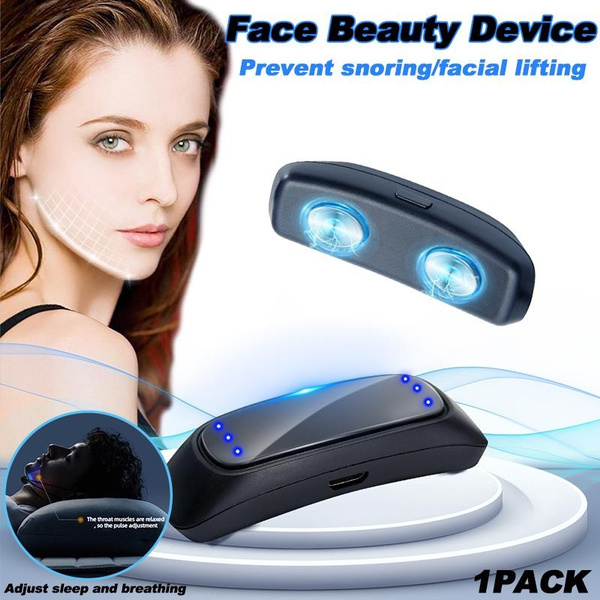 Face Beauty Device EMS Face Lifter Smart Electric VLine Up Face Lifting Belt Removing Double
